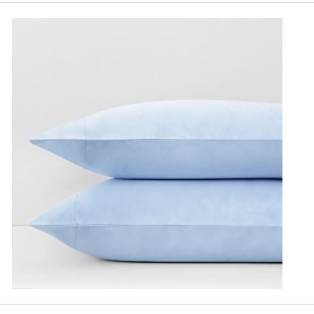 Sky 500TC Sateen Wrinkle-Resistant King Pillowcases, Pair